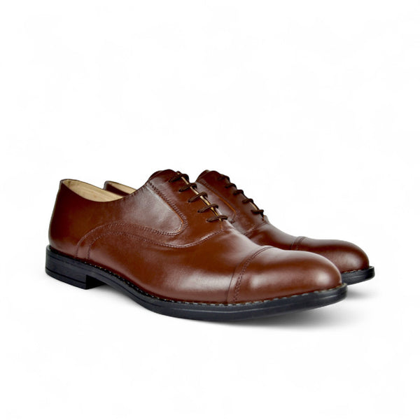 Cap-Toe Derby - Brown