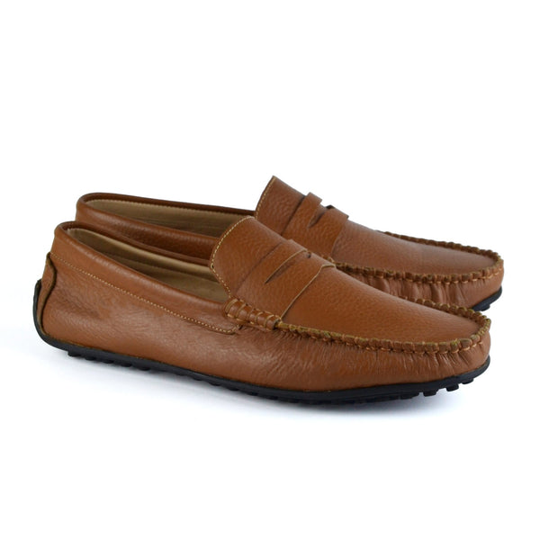 LEATHER MOCCASIN SHOES - M500 HAVAN