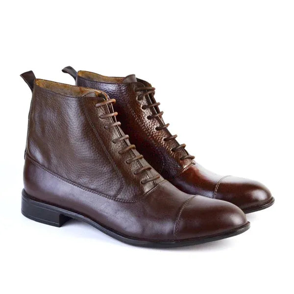 Leather Classic Boot - M-CLS Brown