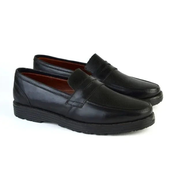 Leather Loafer shoes - 3011