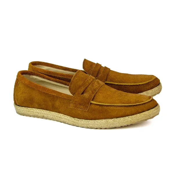 CANVAS LOAFER - S-102 BROWN