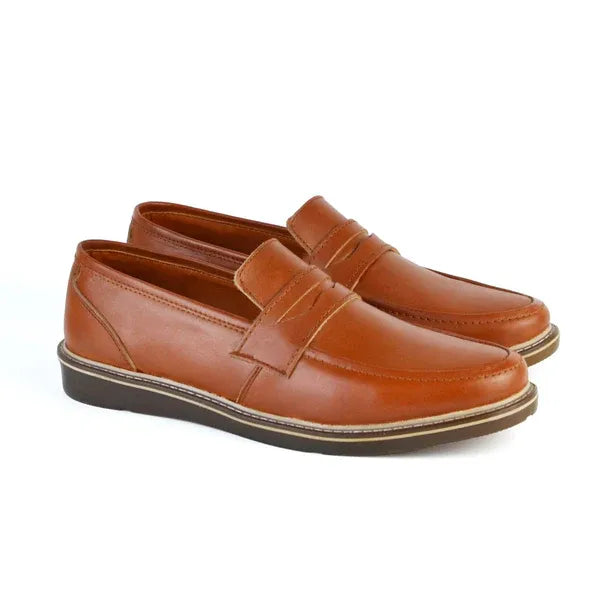 Leather Loafer shoes - 3013