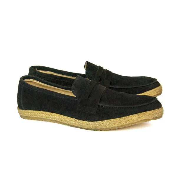 CANVAS LOAFER - S-102 BLACK