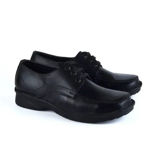 leather Smart Casual Shoes - 116 black