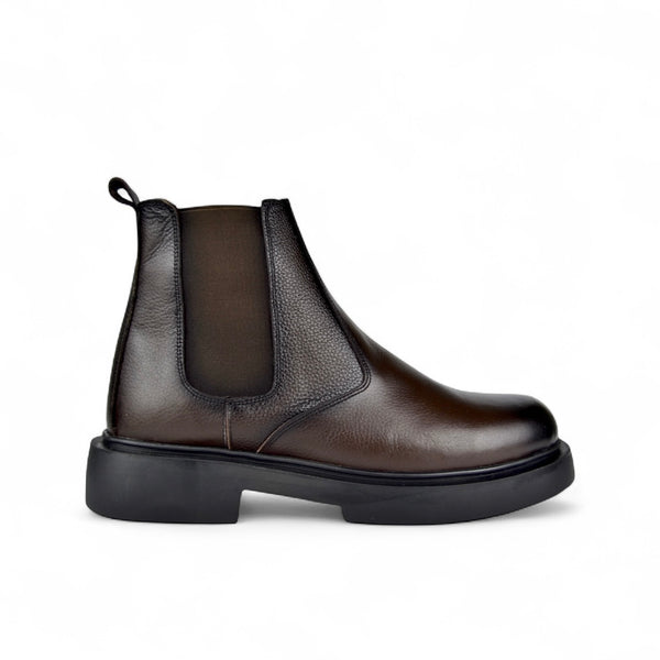 Edge - Hybrid Chelsea Boot -Brown