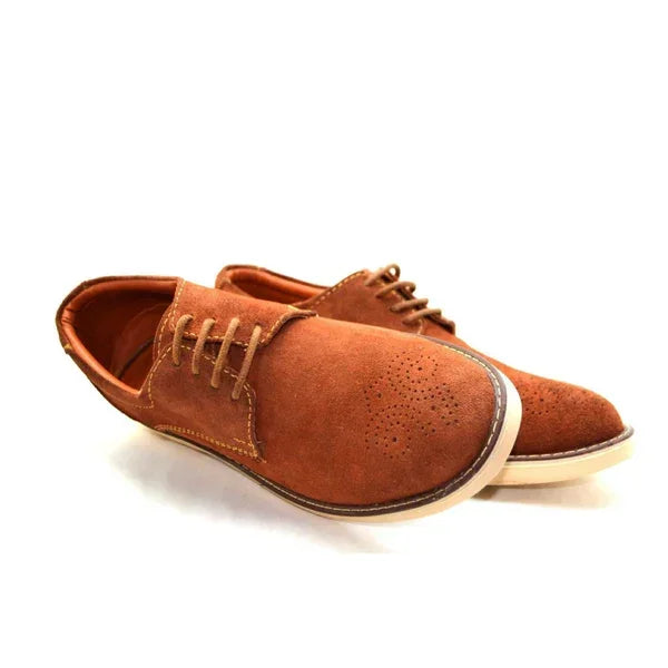 Leather semi casual shoes - S-2003