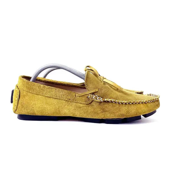 LEATHER MOCCASIN SHOES - S-M600