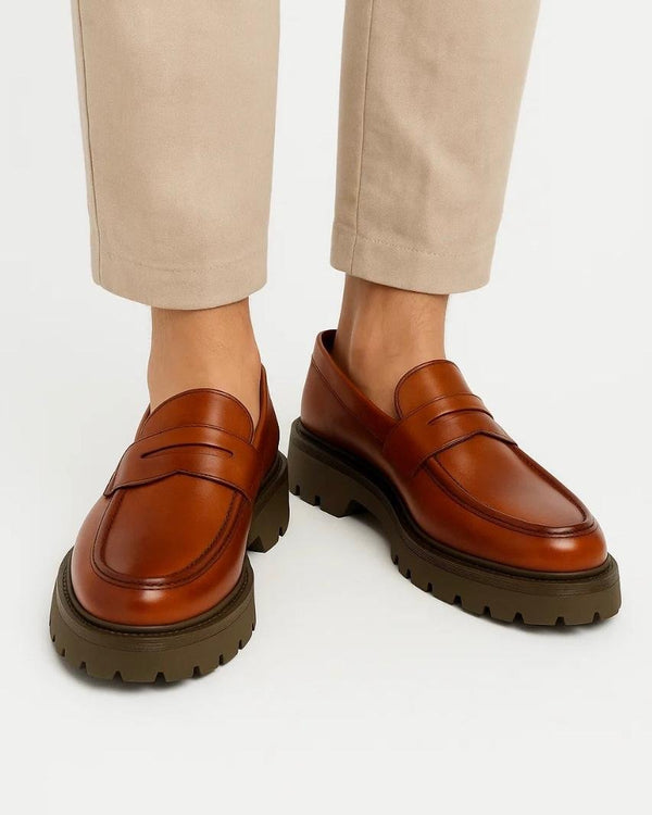 Elite - Chunky Loafer - Havana