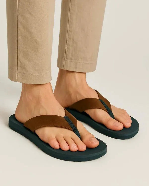 Leather SnapToe - Brown