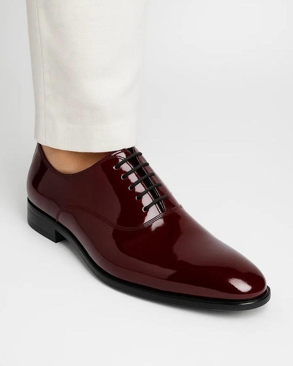 Vernis Classic Shoes - SS-510 Burgundy