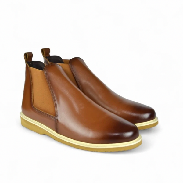 Minimal - Chelsea Boot - Havana