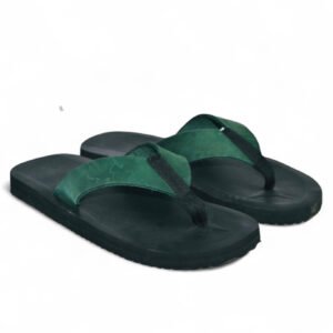 Leather SnapToe - Olive Green