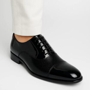 Vernis Derby shoes - MS-503 Black