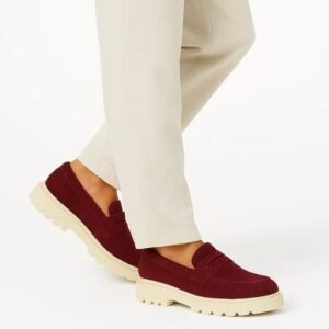 Leazus Whitford Loafer - Burgundy