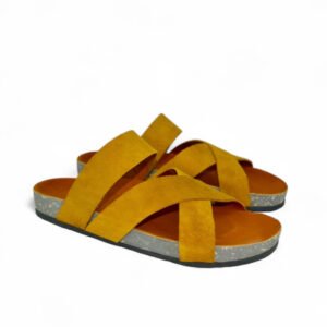 Leather SnapXtra Sandal - Havana